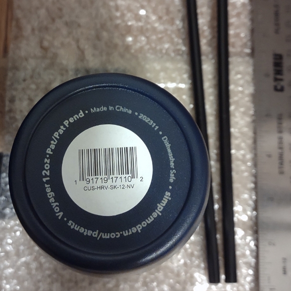 Spartan Invest Swag Simple Modern Deep Ocean Voyager Travel Mug Tumbler - 12oz - Picture 4 of 4